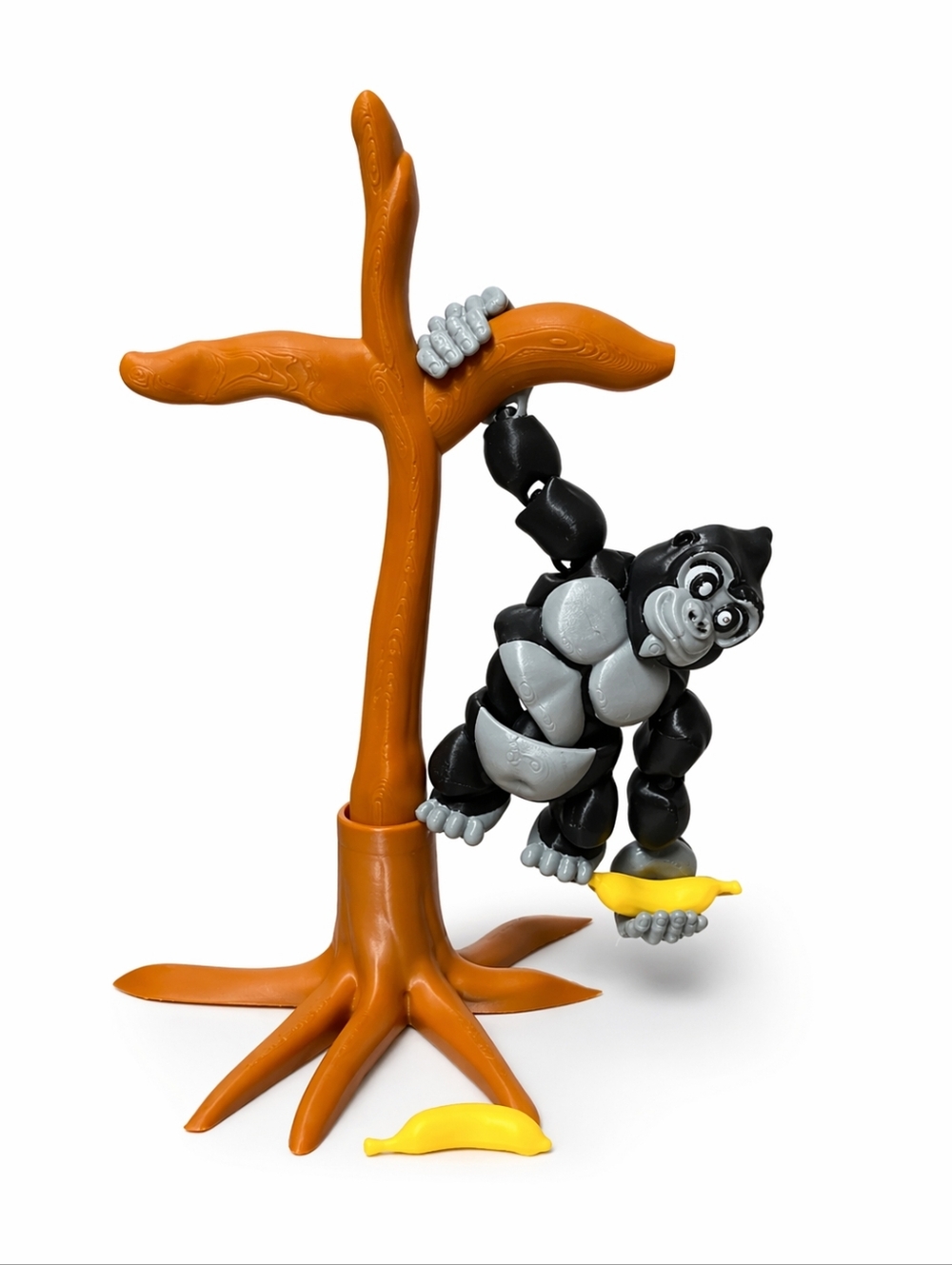 Gorilla Toy with Yellow Bananas